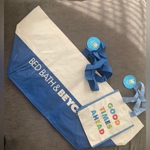 Bed Bath & Beyond reusable tote bundle good times ahead